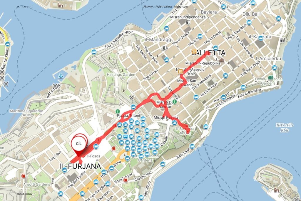 trasa valleta