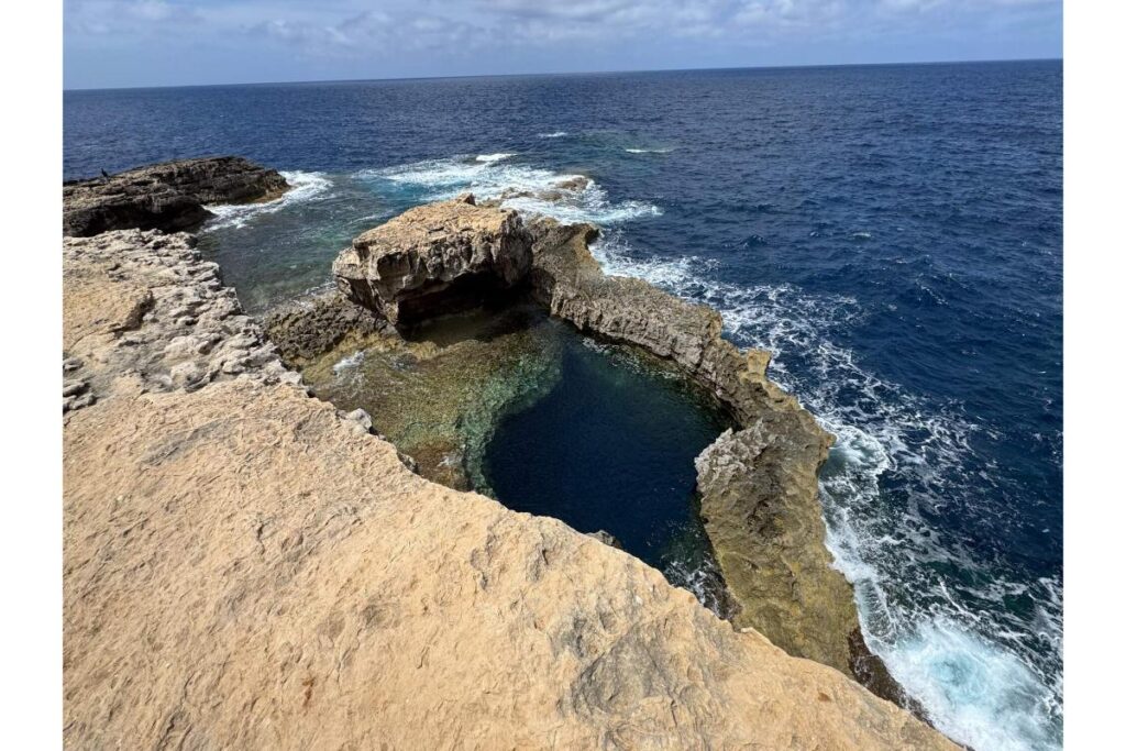 Blue Hole na ostrově Gozo