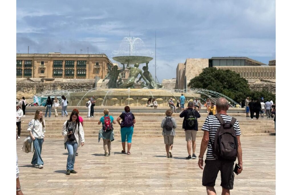 fontána triton malta