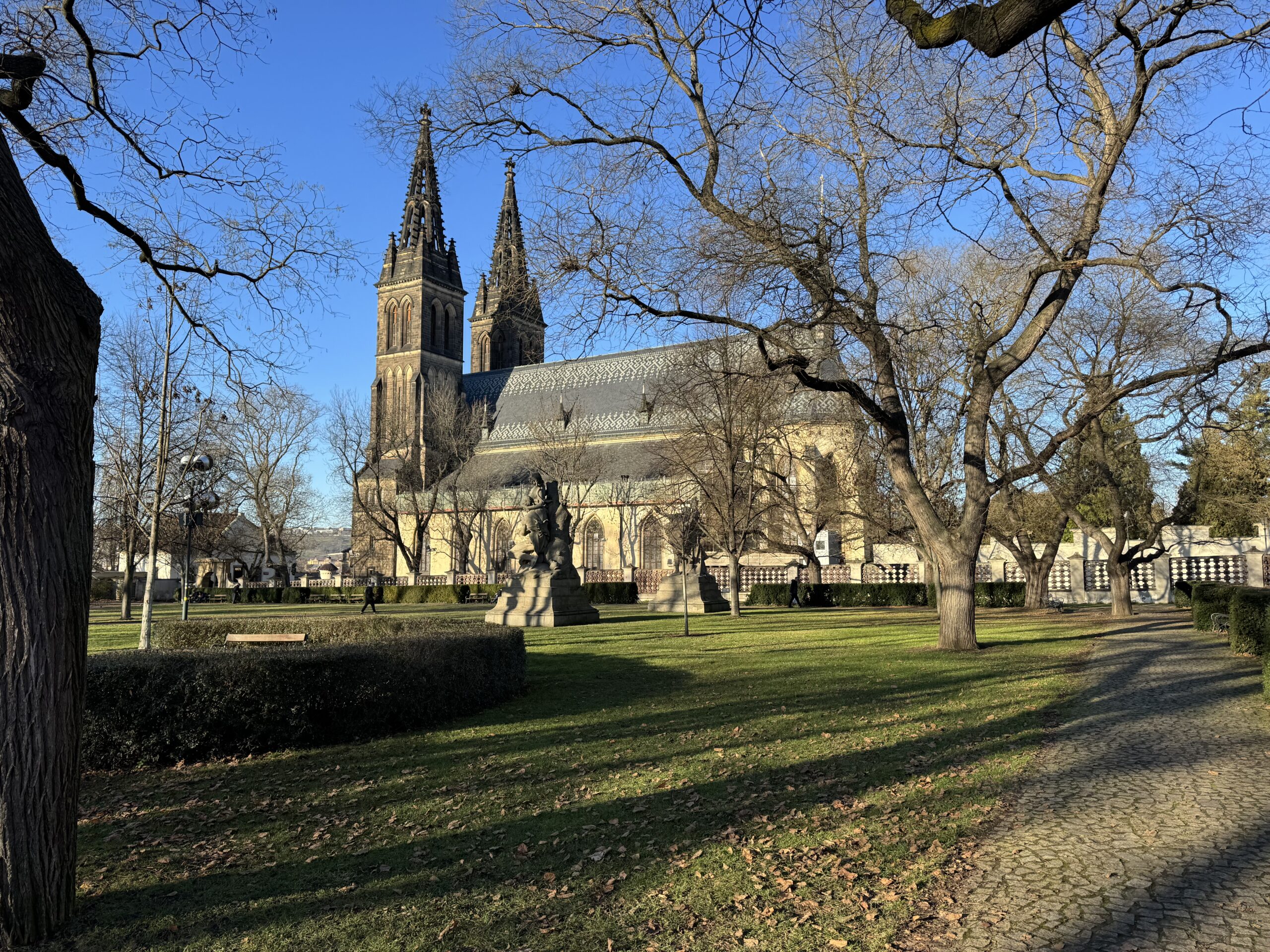 Zimní vycházka na Vyšehrad
